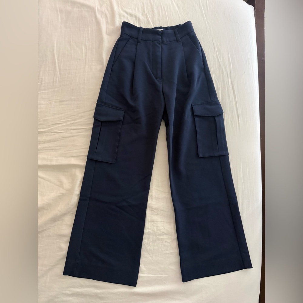Abercrombie & Fitch Navy Sloane Cargo Pants